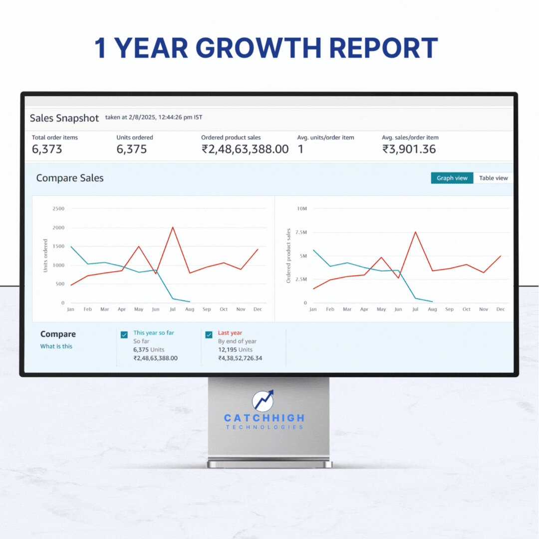 Client's Growth Analytics - 1 Year